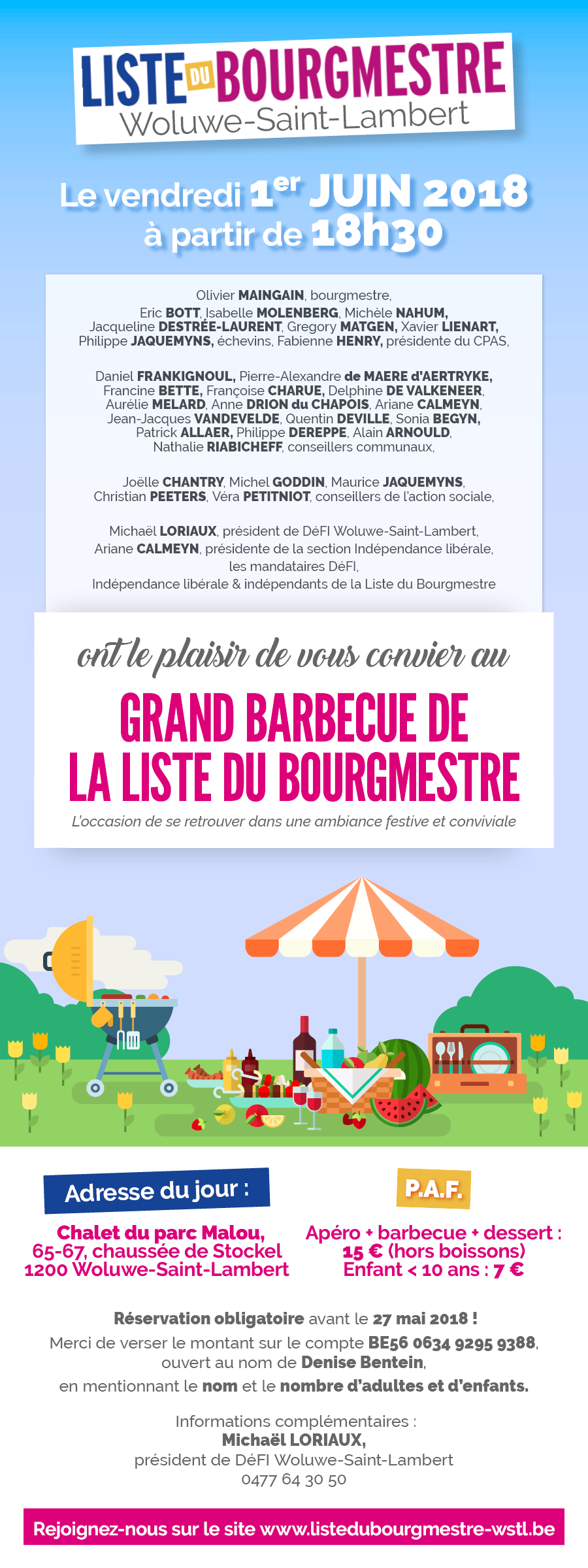 invitation et infos pratiques